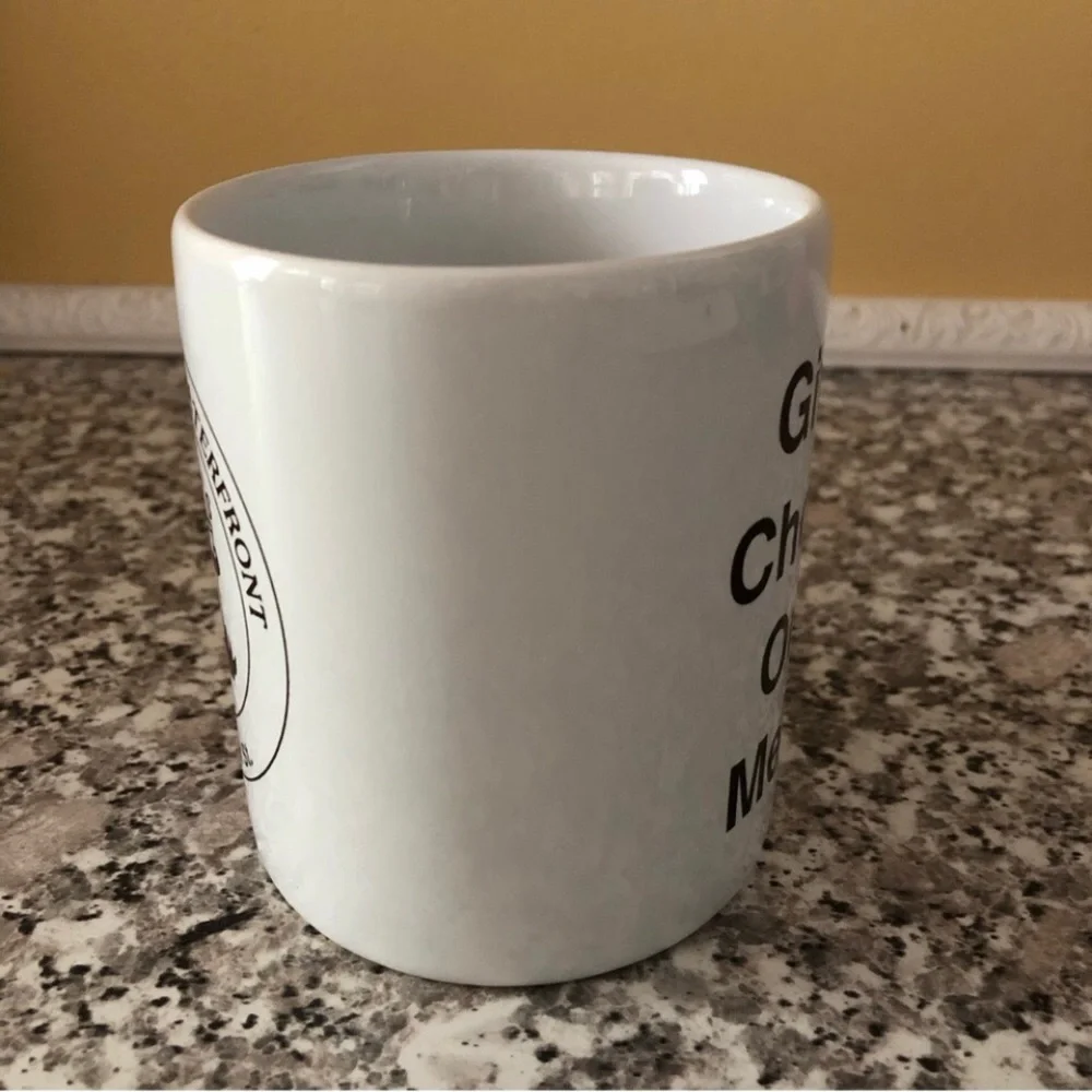 Mug Chocolate Death Savannah Candy Kitchen Georgia coffee white brown Vintage